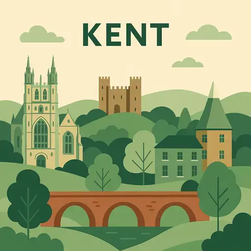 Kent landscape view
