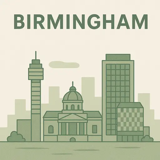 Birmingham skyline — Golden Tree accounting services in Birmingham