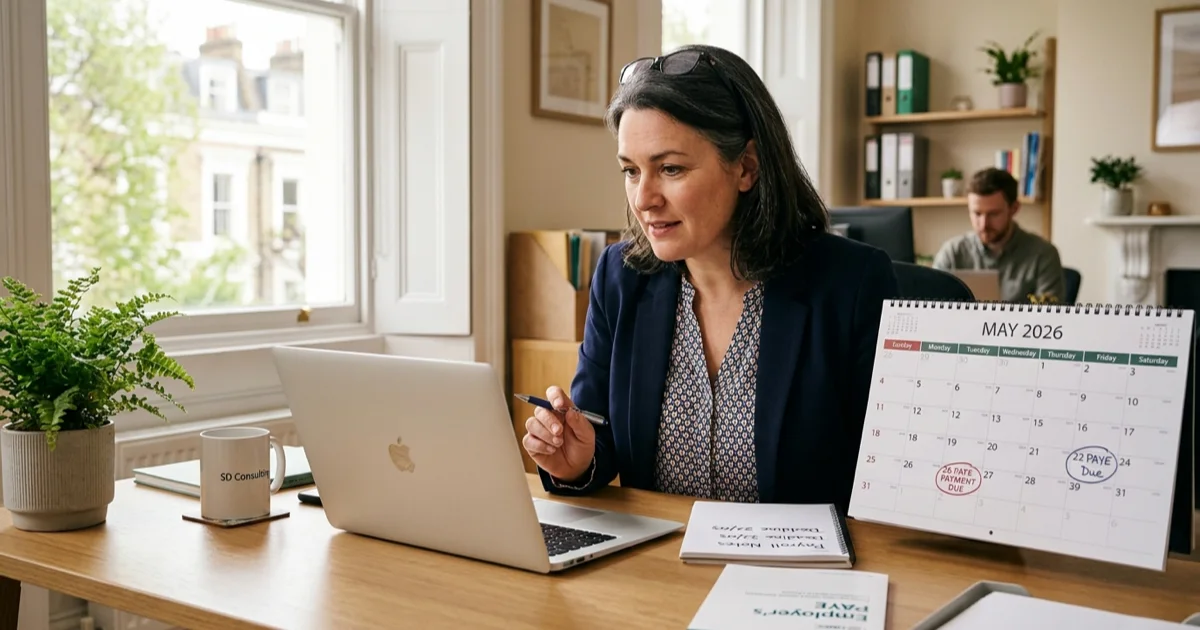 PAYE Deadline 22 May 2026: What Happens If You Pay HMRC Late?