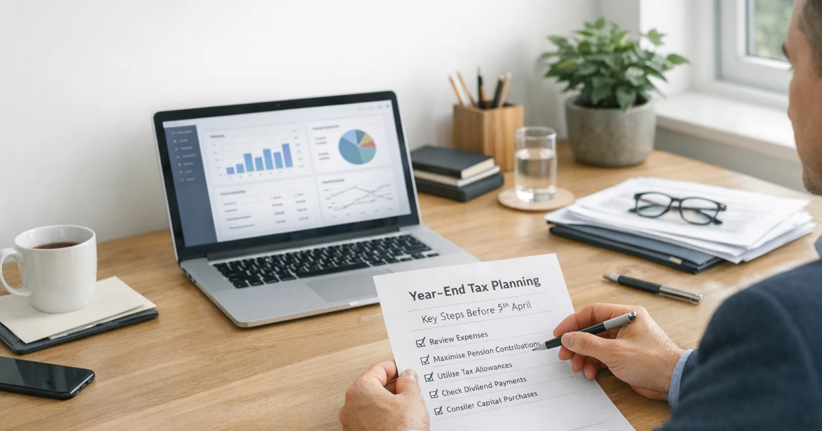 Year End Tax Planning for Limited Company Directors: 5 April 2026 Checklist